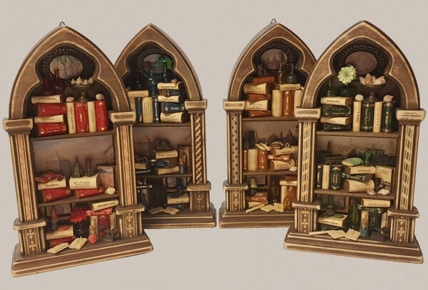 Mini bookcases "Giubileo"
