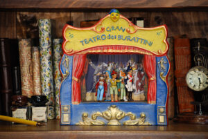 Wooden Theatres, Display Theatres and Music Boxes 'Pinocchio'