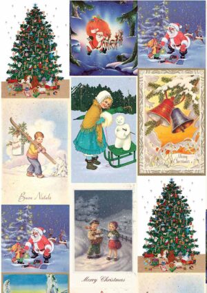Tarjetas de Navidad Vintage