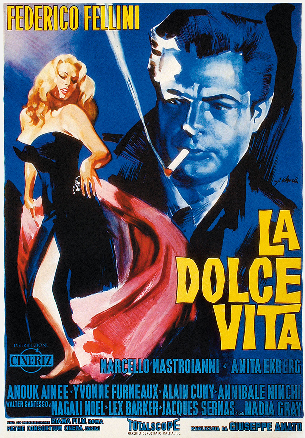 Vintage advertising poster: La Dolce Vita - Signum Firenze
