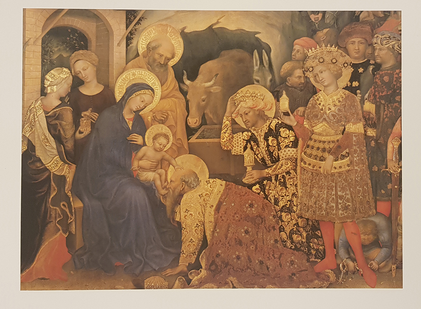 Adoration of the Magi by Gentile da Fabriano, Uffizi Gallery, Florence - Signum
