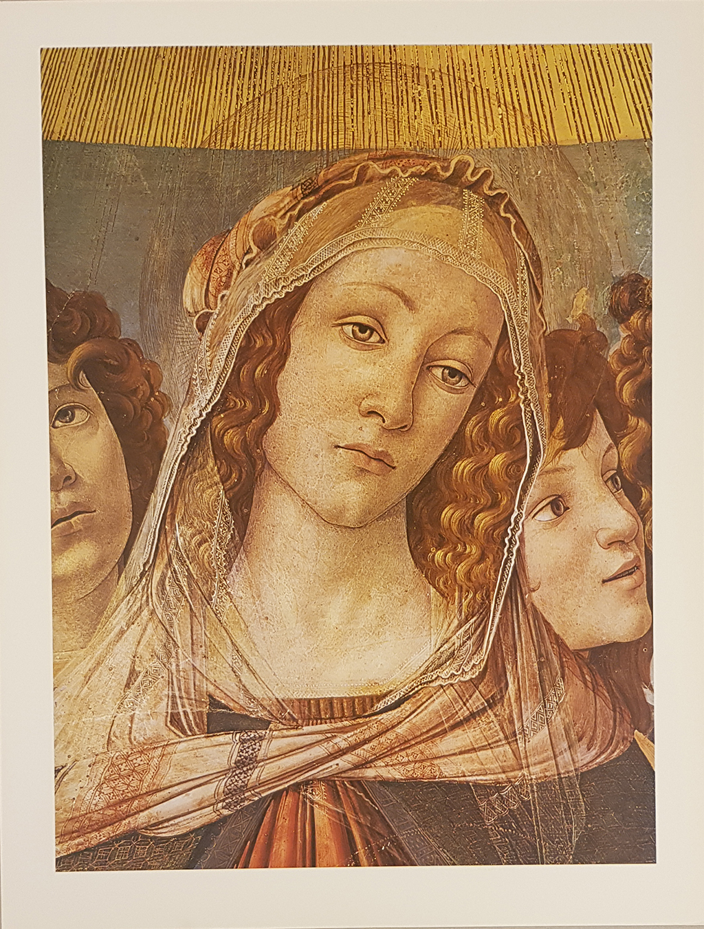 Madonna del Melagrano (part.) de Sandro Botticelli