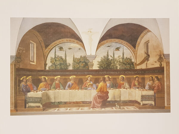 Ultima cena de Domenico Ghirlandaio