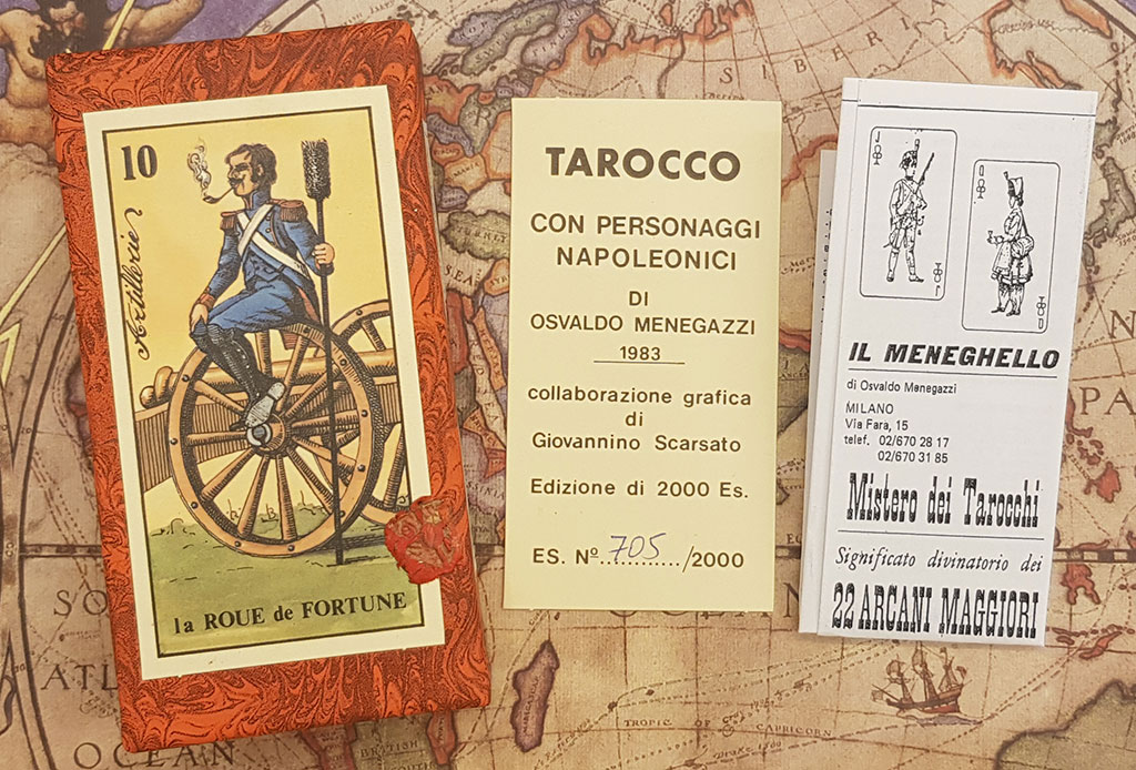 Tarot Karten die napoleonischen Charaktere