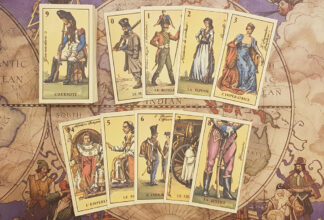 Tarot deck of The Napoleonic Characters