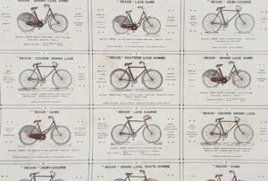 Gift wrapping paper Vintage bicycles