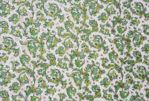 Gift wrapping paper Florentine paper, apple green